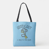 Genealogie een sleutel tot het verleden tote bag (Achterkant)