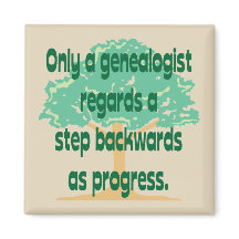 Genealogie Een stap achteruit is vooruitgang