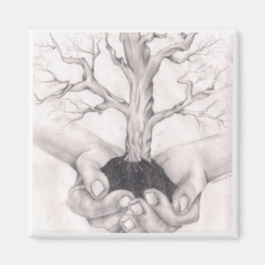 Genealogie en familiegeschiedenis magneet (Voorkant)