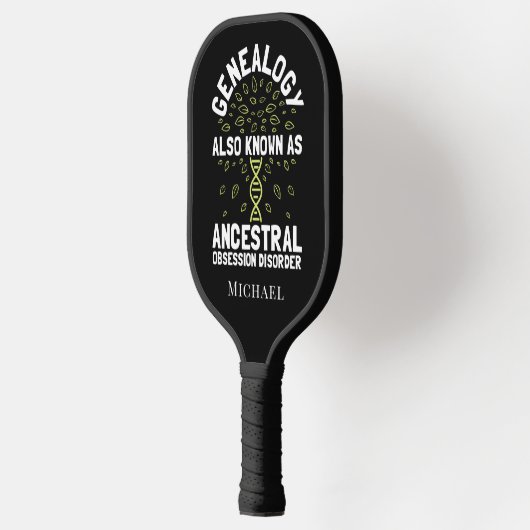 Genealogie Familie Historian Gepersonaliseerd Pickleball Paddle (Links)