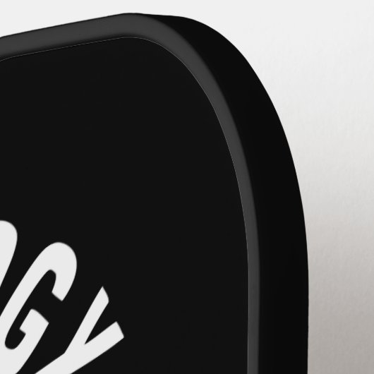 Genealogie Familie Historian Gepersonaliseerd Pickleball Paddle (Links Detail)