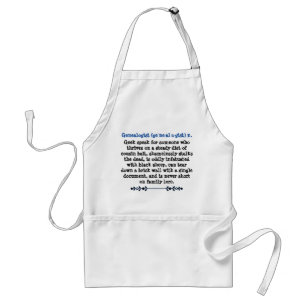 Genealogie Geeks Apron Standaard Schort