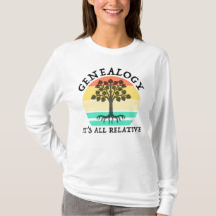 Genealogie - Het is allemaal relatief T-shirt