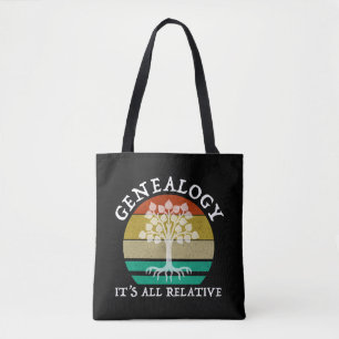 Genealogie - Het is allemaal relatief Tote Bag