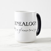 GENEALOGIE: Het is een glamoureuze baan Magische Mok (Voorkant rechts)