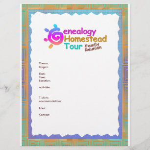 Genealogie Homestead Tour Flyer
