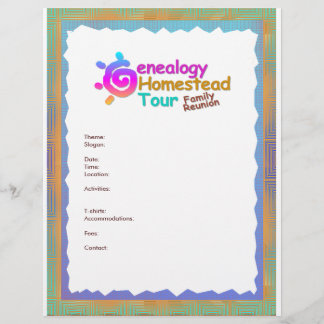 Genealogie Homestead Tour Flyer