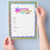 Genealogie Homestead Tour Flyer (Hand)