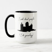 Genealogie Ik zoek dode mensen een hoofdsteen Mok (Links)