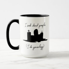 Genealogie Ik zoek dode mensen een hoofdsteen Mok