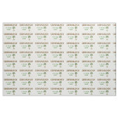 Genealogie in mijn wortels stof (Fat Quarter)