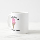 Genealogie is beter dan ijskap koffiemok (Voorkant links)