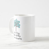 Genealogie is geen hobby. koffiemok (Voorkant links)