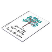 Genealogie is geen hobby. notitieboek (Linkerzijde)