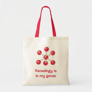 Genealogie is in mijn genen tote bag