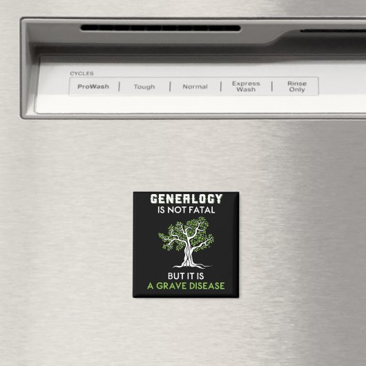 Genealogie is niet fataal, maar het is een ernstig magneet (Insitu (Vaatwasser))