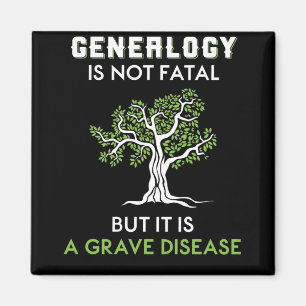 Genealogie is niet fataal, maar het is een ernstig magneet