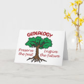 Genealogie Kaart (Gele Bloem)