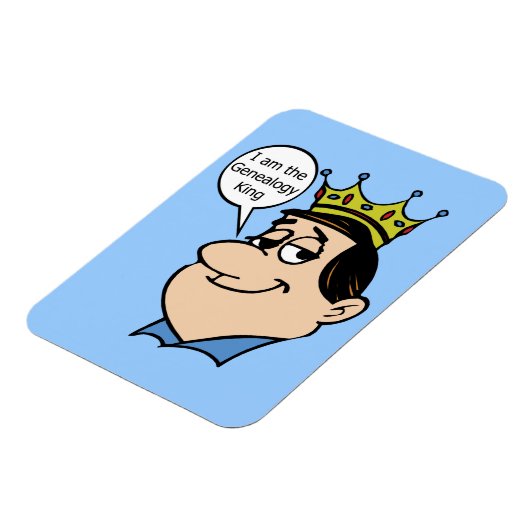 Genealogie King Magneet (Linkerzijde)