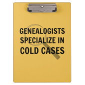 Genealogie klembord (geel) (Voorkant)
