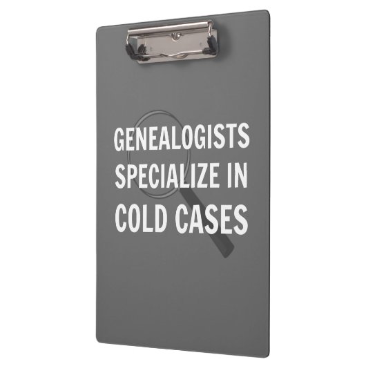 Genealogie klembord (grijs) (Links)