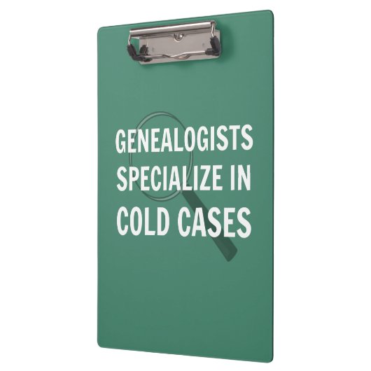 Genealogie klembord (groen) (Links)