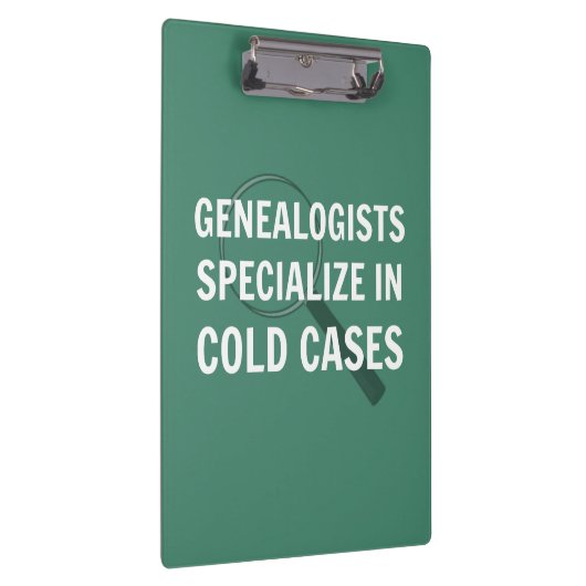 Genealogie klembord (groen) (Rechts)