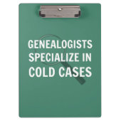 Genealogie klembord (groen) (Voorkant)