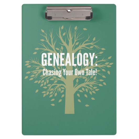 Genealogie-klembord Klembord (Voorkant)
