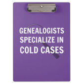 Genealogie klembord (Paars) (Voorkant)