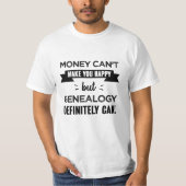 Genealogie maakt je gelukkig Funny Gift T-shirt (Voorkant)