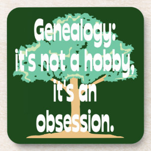 Genealogie Obsessie Bier Onderzetter