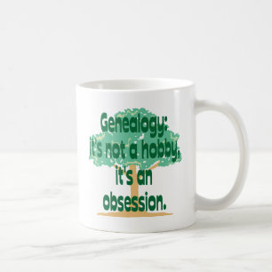 Genealogie Obsessie Koffiemok