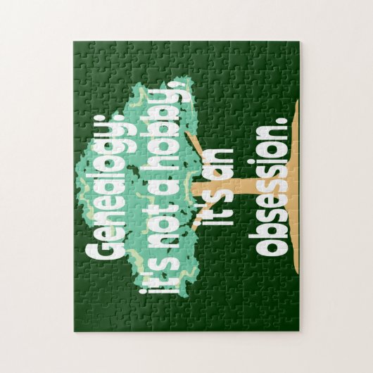 Genealogie Obsessie Legpuzzel (Verticaal)