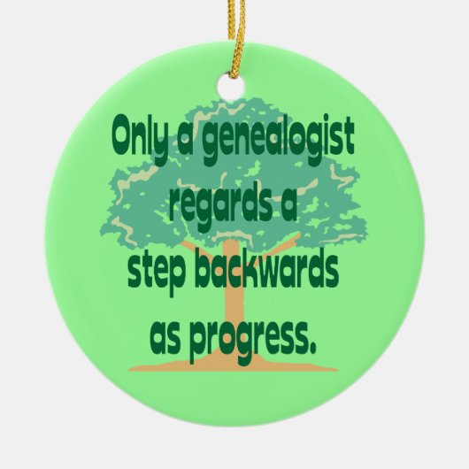 Genealogie Progress Ornament (Voorkant)