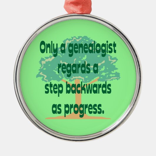 Genealogie Progress Ornament (Voorkant)