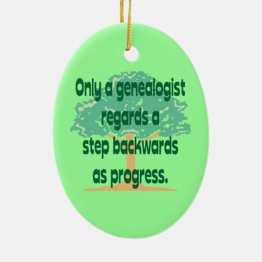 Genealogie Progress Ornament (Achterkant)
