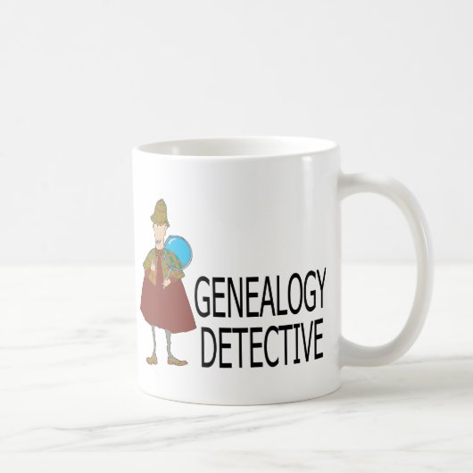 Genealogie rechercheur koffiemok (Rechts)
