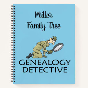 Genealogie rechercheur notitieboek