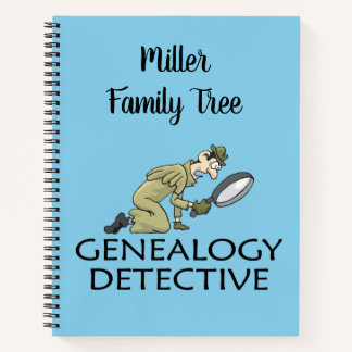 Genealogie rechercheur notitieboek