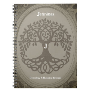 Genealogie Records Family Tree Ancestry Brown Boek Notitieboek