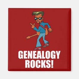 Genealogie Rocks Magneet