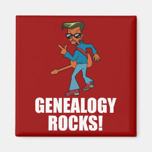 Genealogie Rocks Magneet
