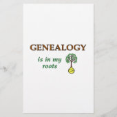 Genealogie Roots Flyer (Voorkant)