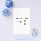 Genealogie Roots Flyer (Enkel)