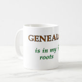 Genealogie Roots Koffiemok (Voorkant links)