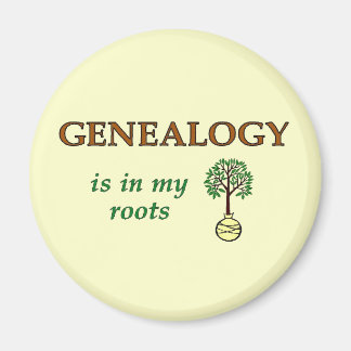Genealogie Roots Magneet