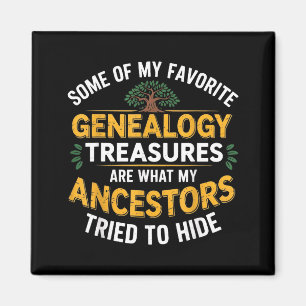 Genealogie Schatten Genetisch Genealogie Onderzoek Magneet