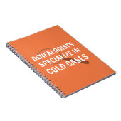 Genealogie Spiral Bound Notitieboek (Oranje) (Rechterzijde)