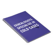 Genealogie Spiral Bound Notitieboek (Paars) (Rechterzijde)